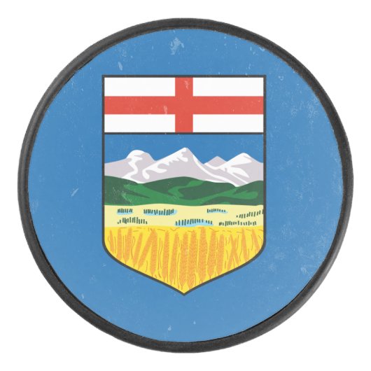 Alberta Eishockey Puck (Vorderseite)
