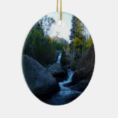 Alberta Falls at Sunrise at Rocky Mountains Keramik Ornament (Rechts)