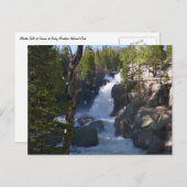 Alberta Falls I Postkarte (Vorne/Hinten)