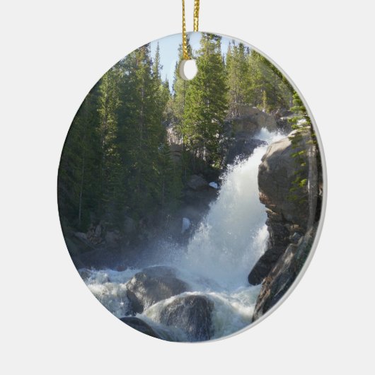 Alberta Falls II Keramik Ornament (Links)