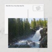 Alberta Falls II Postkarte (Vorne/Hinten)