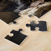 Alberta Falls im Herbst in Rocky Mountains Puzzle (Seite)