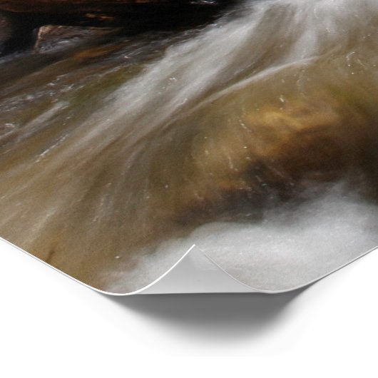 Alberta Falls in Rocky Mountain National Park Poster (Ecke)