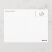 Alberta Falls in Rocky Mountain National Park Postkarte (Rückseite)