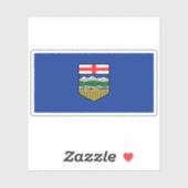 Alberta Flag Graphic Aufkleber (Blatt)