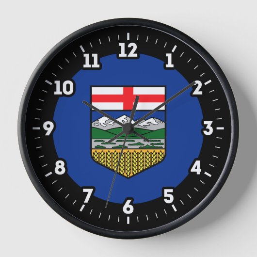 Alberta Flag Graphic Dial Uhr (Vorderseite)