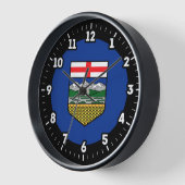 Alberta Flag Graphic Dial Uhr (Winkel)