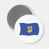 Alberta Flag Magnet (Vorderseite/Rückseite)