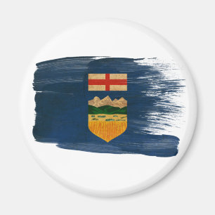 Alberta Flag Magnete Magnet