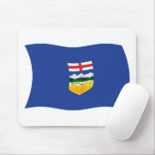 Alberta Flag Mousepad (Mit Mouse)