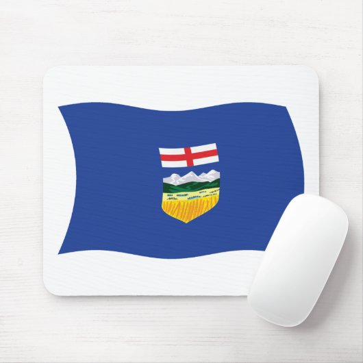 Alberta Flag Mousepad (Mit Mouse)
