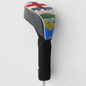 Alberta Flag Painting Golf Headcover (angewinkelt)