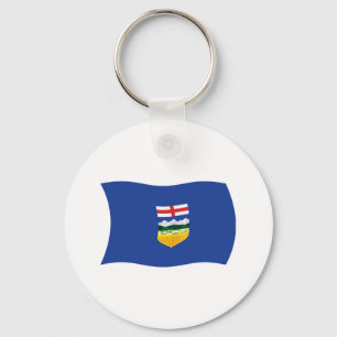 Alberta Flag Schlüsselanhänger