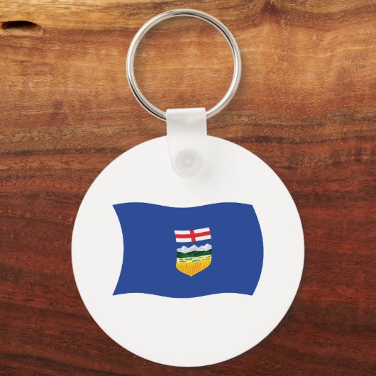 Alberta Flag Schlüsselanhänger (Vorderseite)