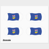 Alberta Flag Sticker (Blatt)