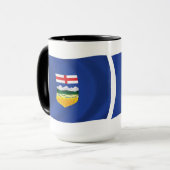 Alberta Flag Tasse (Vorderseite Links)
