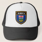Alberta Flag Truckerkappe (Vorderseite)
