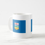 Alberta-Flagge Kaffeetasse (Vorderseite Links)