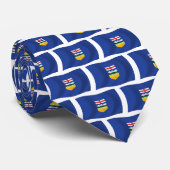 Alberta-Flagge-Krawatte Krawatte (Gerollt)