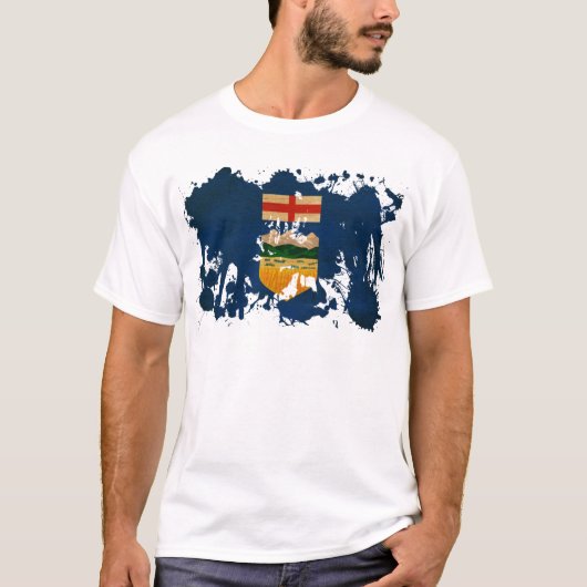 Alberta-Flagge T-Shirt (Vorderseite)