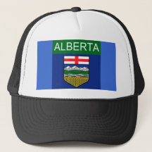Alberta-Flagge-Trucker-Mütze