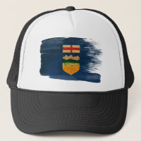Alberta-Flaggen-Fernlastfahrer-Hut