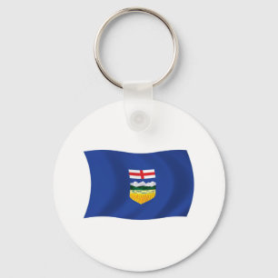 Alberta-Flaggen-Schlüsselanhänger Schlüsselanhänger
