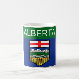 Alberta-Flaggen-Tasse Kaffeetasse