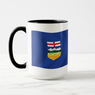 Alberta-Flaggen-Tasse Tasse