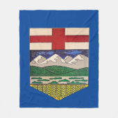 ALBERTA FLEECEDECKE (Vorderseite)