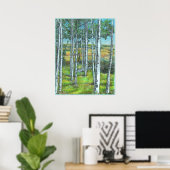 Alberta Foothills Landscape Locarno Poster (Heimbüro)