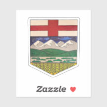 ALBERTA FORTIS ET LIBER , STICKER