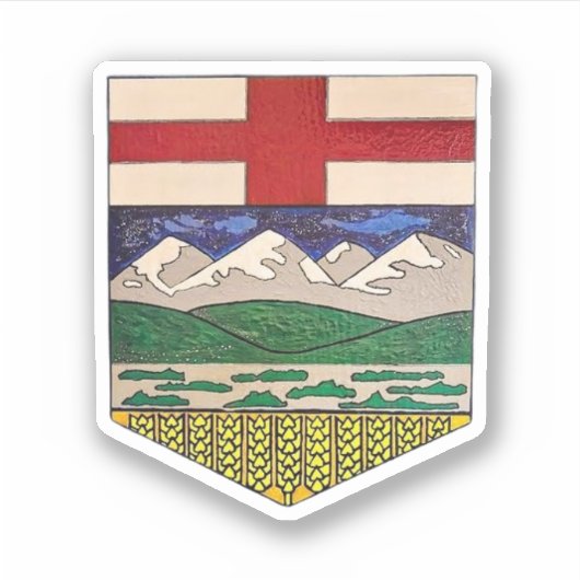 ALBERTA FORTIS ET LIBER , STICKER (Vorderseite)