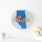 Alberta Große Wanduhr (Zuhause)