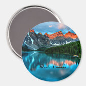 Alberta, Kanada Magnet (Vorderseite/Rückseite)