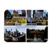 Alberta - Kanada - Mosaik - Magnet (Horizontal)