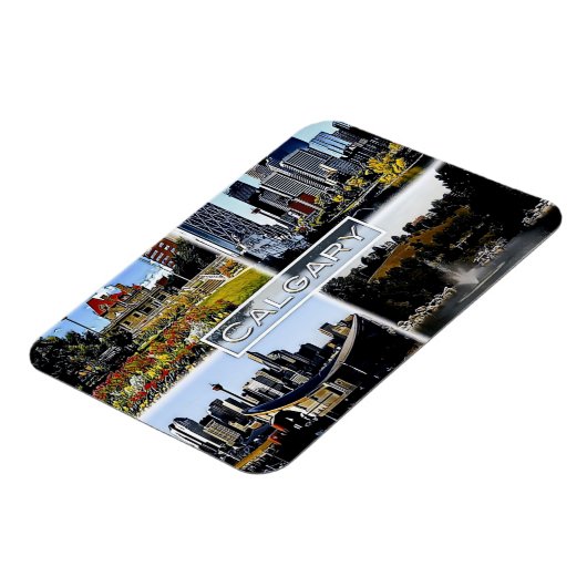 Alberta - Kanada - Mosaik - Magnet (Linke Seite)