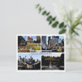 Alberta - Kanada - Mosaik - Postkarte (Stehend Vorderseite)