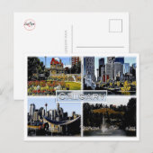 Alberta - Kanada - Mosaik - Postkarte (Vorne/Hinten)