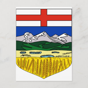 Alberta, Kanada Postkarte