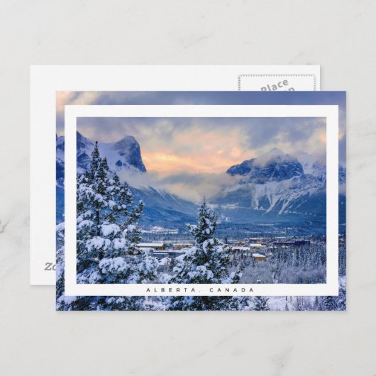 Alberta, Kanada Postkarte (Vorne/Hinten)