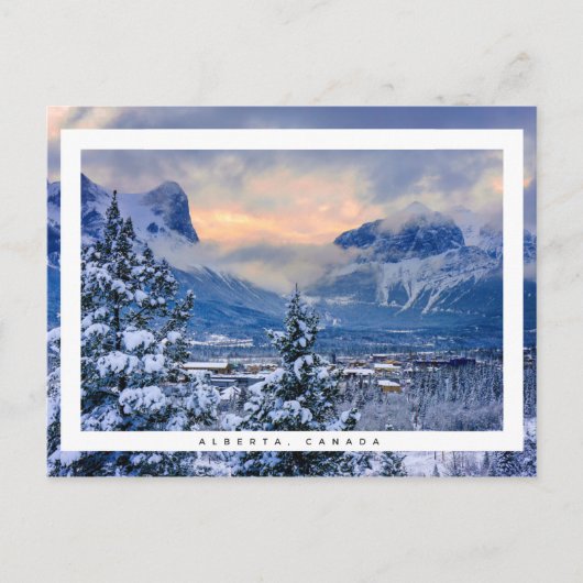 Alberta, Kanada Postkarte (Vorderseite)