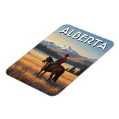 Alberta Kanada Reiten Magnet (Linke Seite)