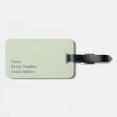 Alberta: Land der wilden Rose Gepäckanhänger (Rückseite horizontal)