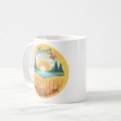Alberta: Land der wilden Rose Kaffeetasse (Vorderseite Links)
