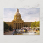 Alberta Legislature Postkarte (Vorderseite)