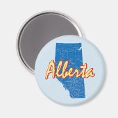 Alberta Magnet (Vorderseite/Rückseite)