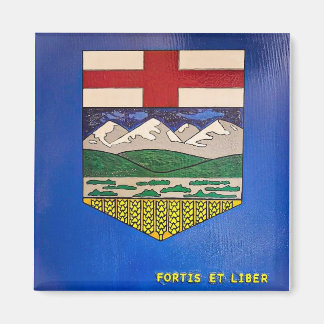 Alberta-Malerflagge Magnet