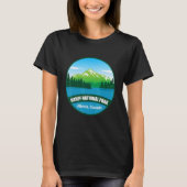 Alberta National Park Banff Kanada Souvenir Wander T-Shirt (Vorderseite)