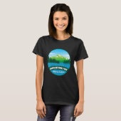 Alberta National Park Banff Kanada Souvenir Wander T-Shirt (Vorne ganz)